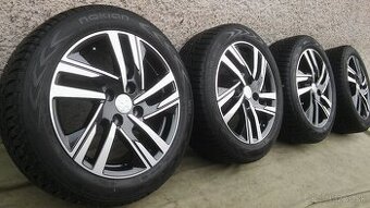 orig el 4x108 r16 Peugeot + zim 195/55 r16 Nokian - 7,5 mm