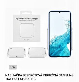 Predám novú indukčnú bezdrôtovú nabíjačku Samsung