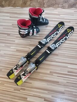 Detské lyže, viazanie, lyziarky