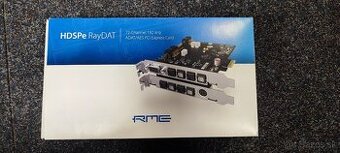 Predám RME RayDAT - 72-kanálová PCIe karta, 192 kHz (ADAT/SP