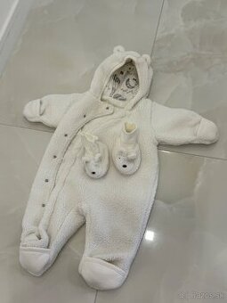 Overal zimný Lindex 68 s papuckami