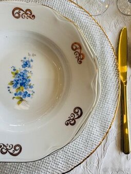 Krásna obedová súprava Czechoslovakia+ ZADARMO kuriér