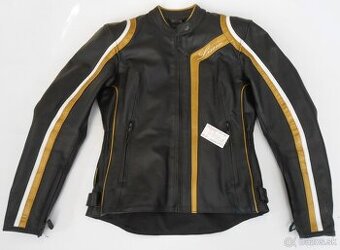 Dámská kožená bunda LIME - vel. 38/M - chrániče