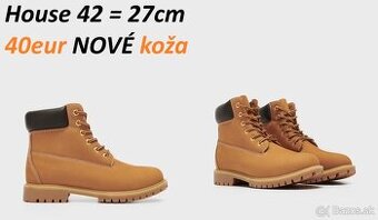 Topánky KOŽENÉ, Čižmy POLYURETÁNOVÉ, Mikiny RYBINOVÉ