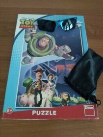 Puzzle TOY STORY + okuliare BuzzLightyear - 1