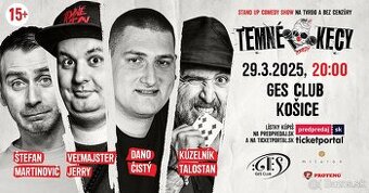 Temné kecy - Košice - GES Club 29.3.2025