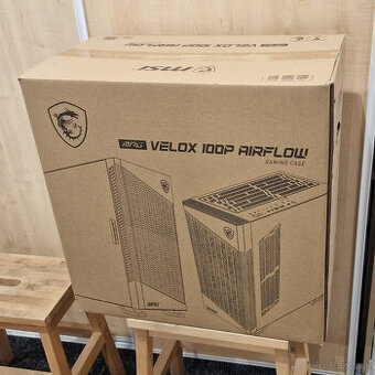 Case MSI MPG VELOX 100P AIRFLOW, nerozbalená, záruka