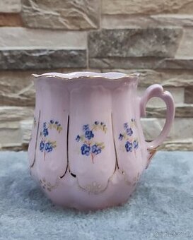 Růžový porcelán, hrníček, Chodov