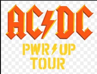 2 lístky na AC/DV v Prahe - státie pod pódiom (statie A-FOS)