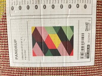 Farebny ikea Koberec