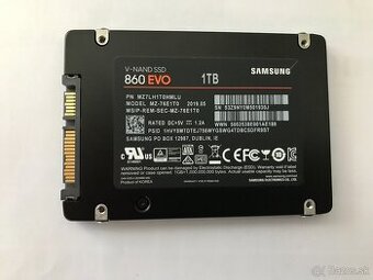 Ssd disk SAMSUNG EVO 860 1TB-2,5"