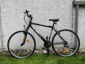 Bicykel Olpran Cruez SUS 28" čierno-oranžový