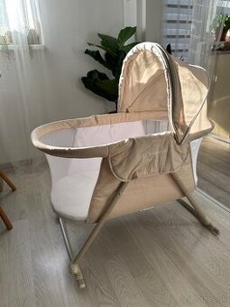 Cestovna postielka Kinderkraft 3v1 Lovi Beige