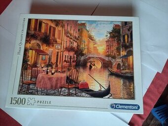 Clementoni Puzzle 1500 ks, motív Benátky