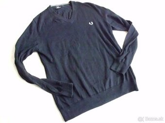 Fred Perry pánsky sveter tmavomodrý  M