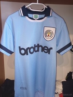 Retro futbalový dres Manchester City