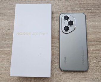 Honor 400 Pro 12GB / 512GB, strieborny,top,zaruka,kryt,sklo