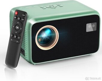 Projektor 4K s WiFi 6 a obojsmerným Bluetooth, mini prenosný