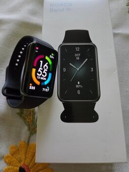 Honor 9 band fitnes hodinky čierne používané v peknom stave