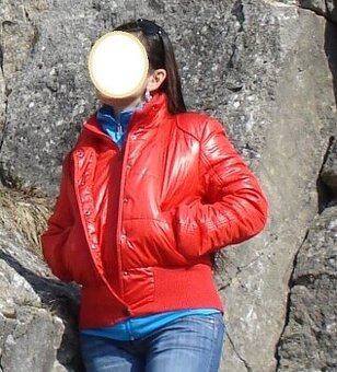 Predám peknú bundu veľ.M - 1