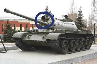 Clona pre infračervený reflektor L-2 LUNA tank T55