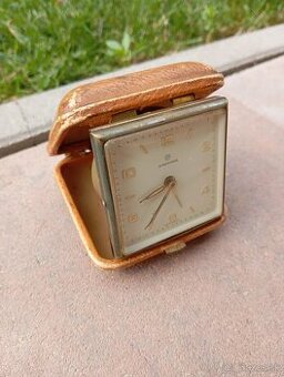 Starožitné cestovné budíky: Europa, Mauthe, Junghans.