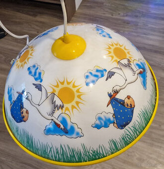 Detský motív – Letiaci bocian