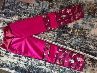 Zimné softshellé nohavice dievčenské 116