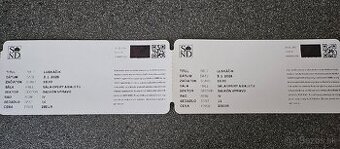 SND Luskáčik 2 lístky