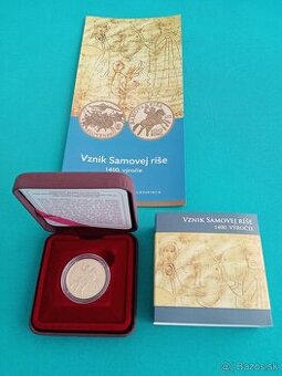 Zlatá minca 100.eur Samova ríša