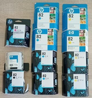 Atramentové náplne HP82