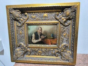 Andor G. Horváth - olejomaľba