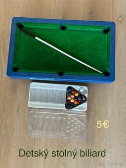 Detský stolný biliard