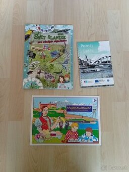 Náučné interaktívne časopisy a omaľovánky