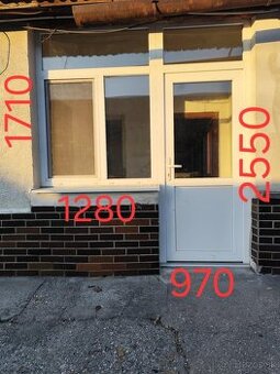 Použité plastové okná a dvere