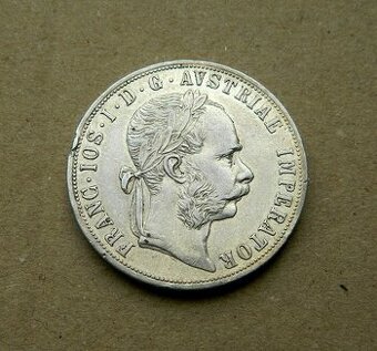 Predám 2 zlatník/florin 1877 František Jozef I..