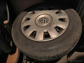 Plastové disky Volkswagen,15‘, + extra pneumatiky - 1