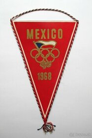 Vlajka – ČSSR – Olympijské hry, Mexico 1968