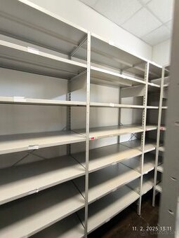 Skladový regál 500 x 1000 x 2500 - 7 pol