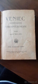 Predám knihu slovenských národných piesní