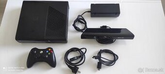 Xbox 360 slim 250gb+kinect a hry