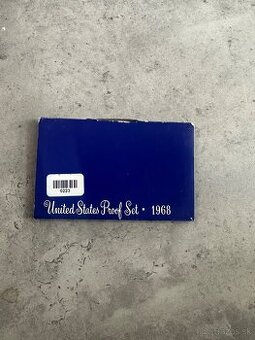 Predám mince USA 1968-S Clad Proof Set U.S. Mint