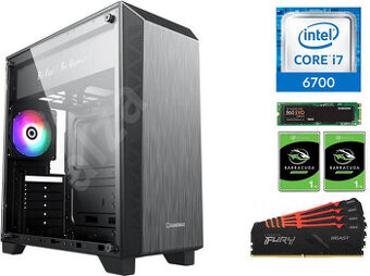 ASUS Z270, I7-6Gen, 32GB RAM, 500GB SSD, 2TB HDD,RTX3050 6GB