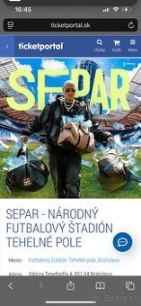 Separ - Tehelne pole