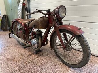 Veterán Jawa 175 speciál předválečná