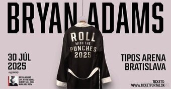 Bryan Adams Bratislava koncert 30.07.2025