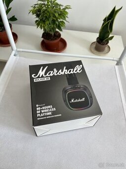 Bezdrôtové slúchadlá v štýle Marshall Major IV – nové