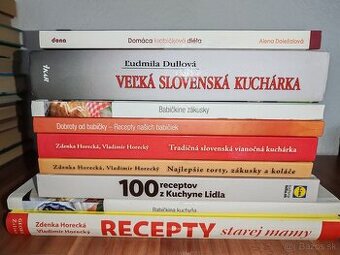 Darujem kuchárske knihy