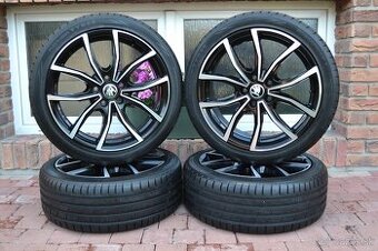 5x112 R18 Letna sada na Skoda Octavia 3 + 225/40 R18 Nokian