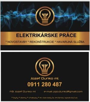 Elektroinštalačné práce